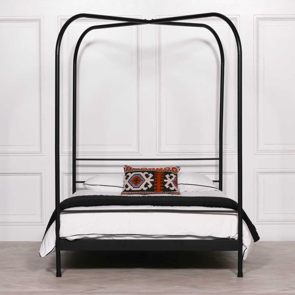 Product photograph of Stedman Black 5ft King Size Bed from Choice Furniture Superstore.